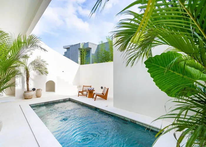 Tropical Chic Villa With Pool And Rooftop Canggu Area